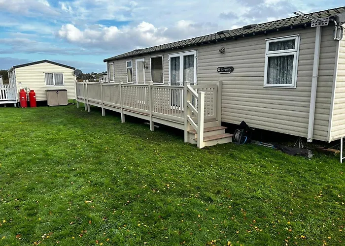 Lovely Serenity Caravan Is Situated On The Norfolk Broads